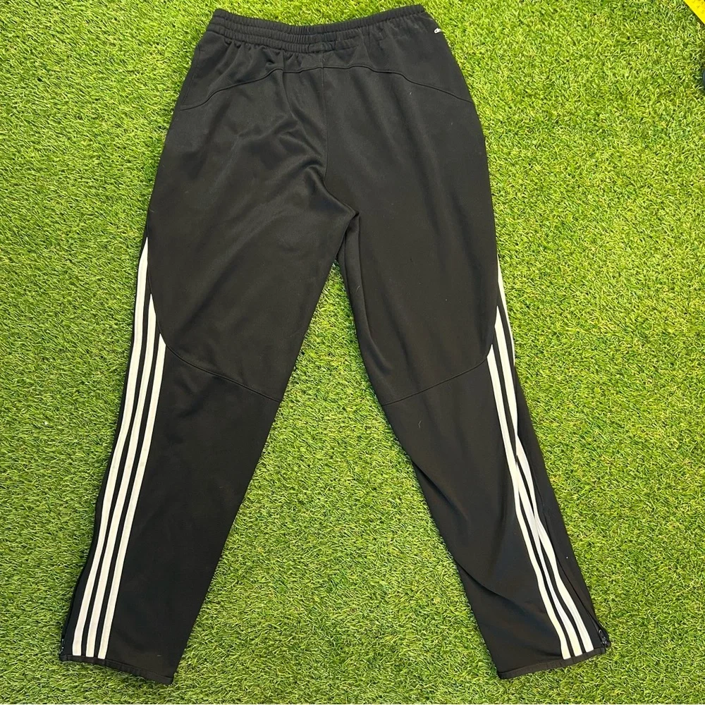 Adidas Black Joggers with Elastic‎ Waist and Relaxed Fit